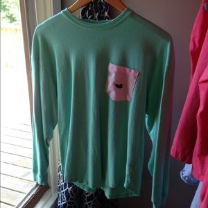 Green southern marsh long sleeve