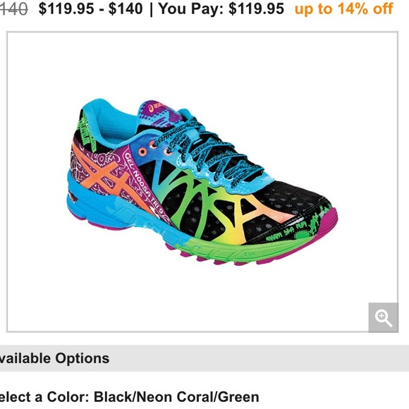 ✨Neon Asics Gel-Noosha Tri 9 Running Shoes