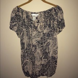 Max Studio patterned top