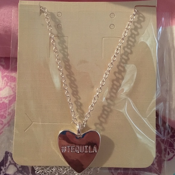 Brand new Tequila necklace 16" chain