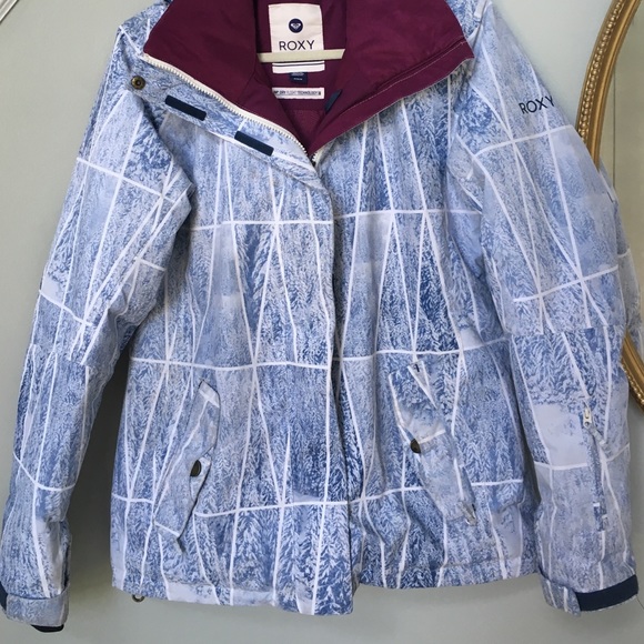 SOLD Roxy Snowboard Jetty Jacket Geo Forest