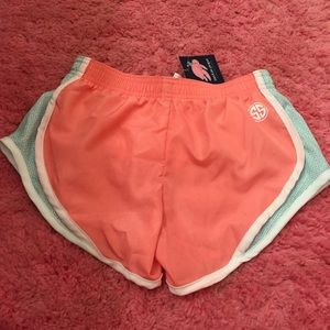 ‼️ SOLD ‼️Simply southern pink running shorts