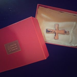 James Avery Hammered Cross Charm