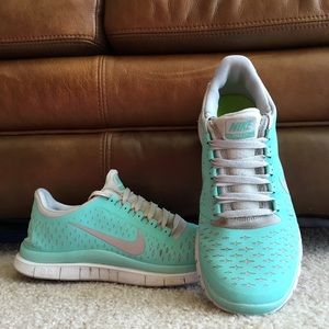 Women's Nike Free 3.0 Tiffany Blue