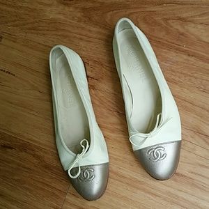 Authentic chanel flat