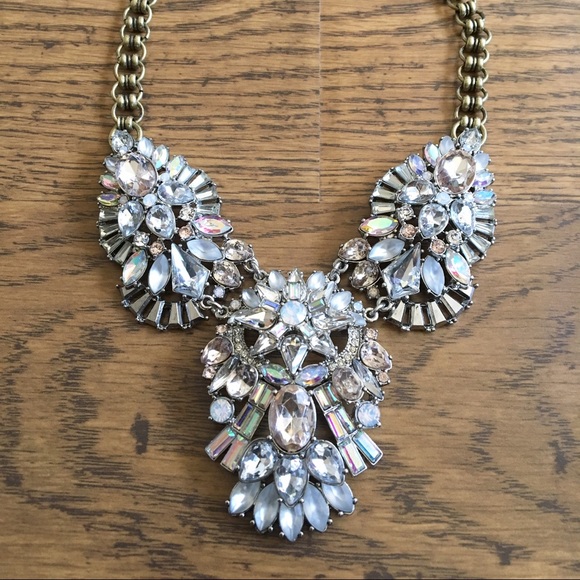 Celestial Frost Statement Necklace - Picture 2 of 3