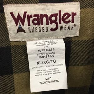 Wrangler rugged wear jacket