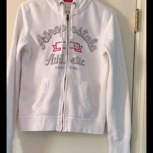 White Aeropostale hoodie