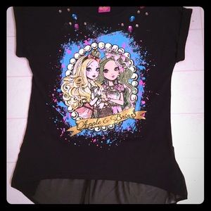 Cute girly Ever after high top