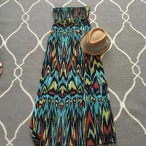 Nicole by Nicole Miller Ikat Maxi dress