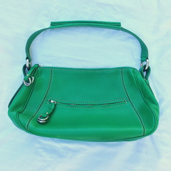 Cole Haan Verdant Kelly Green Hobo