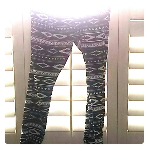 Tribal print harem lounge pants.