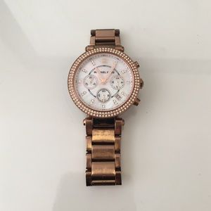 Rose gold Michael Kors watch (authentic)