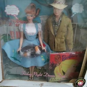 Vintage Friday night dream date Barbie and Ken