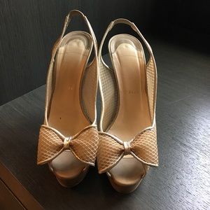 Christian Louboutin sling back heal