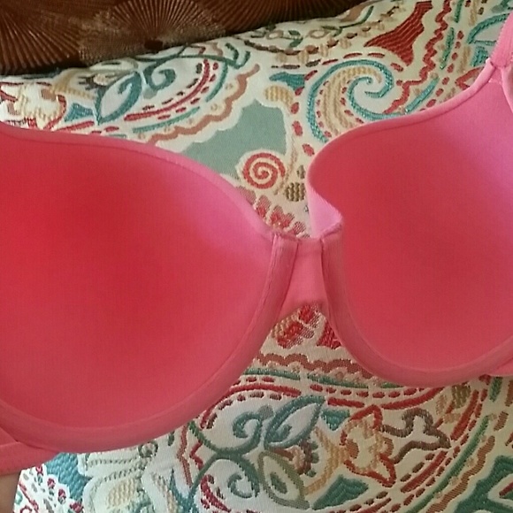 Victoria's secret lined demi cotton 34D  in pink - Picture 2 of 3