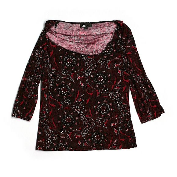 Ab studio Cowel neck top