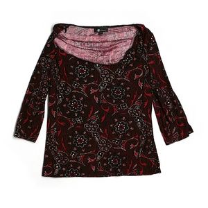 Ab studio Cowel neck top