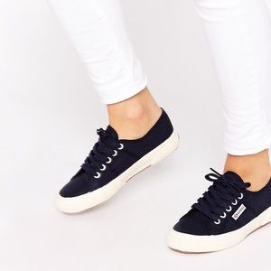 Superga Cotu classic canvas sneakers in navy