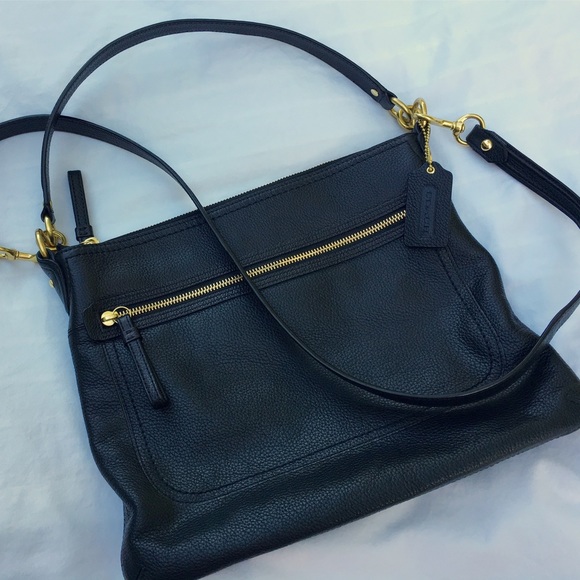 Coach 'Poppy - Perri Hippie' Leather Crossbody Bag