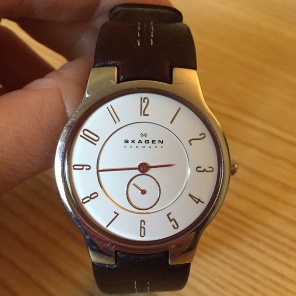 Skagen watch Brown Leather