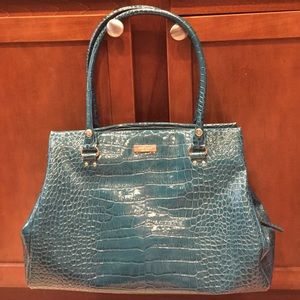 Kate Spade teal leather purse