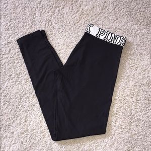 Two Spandex Pink Leggings