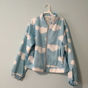 Sky bomber jacket