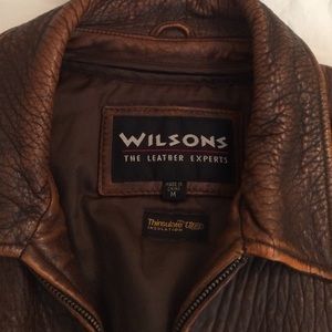 Leather brown jacket‼️only go this Friday ‼️