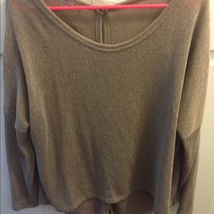 Brown sweater