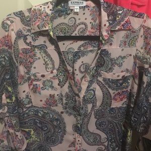 Express blouse! Worn once!