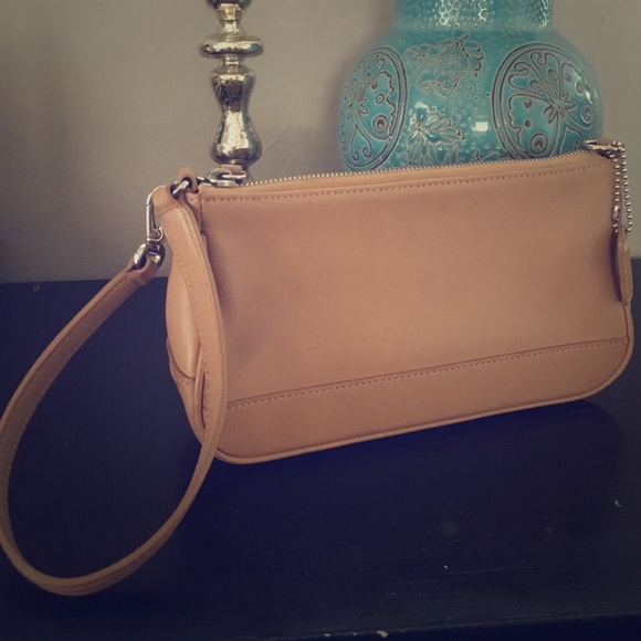Coach leather purse