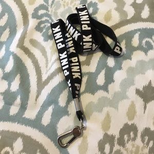 PINK Victoria Secret lanyard