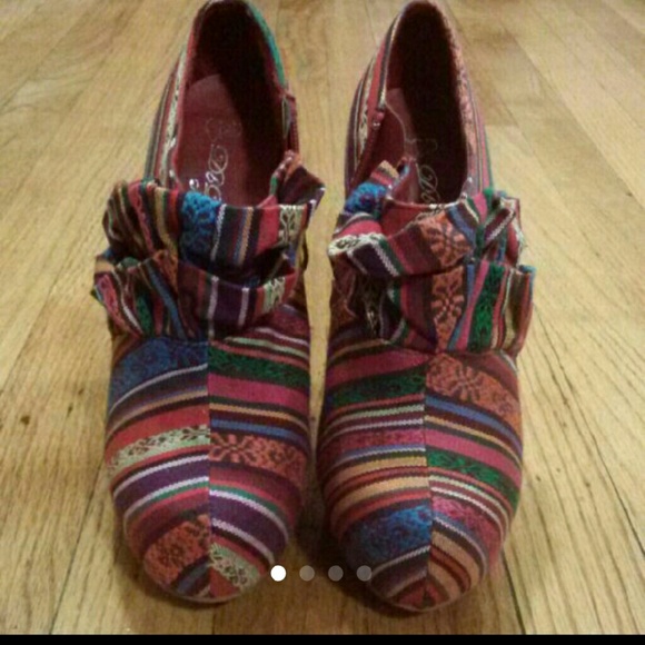 Cute colorful booties