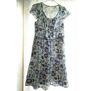 Boden linen floral dress