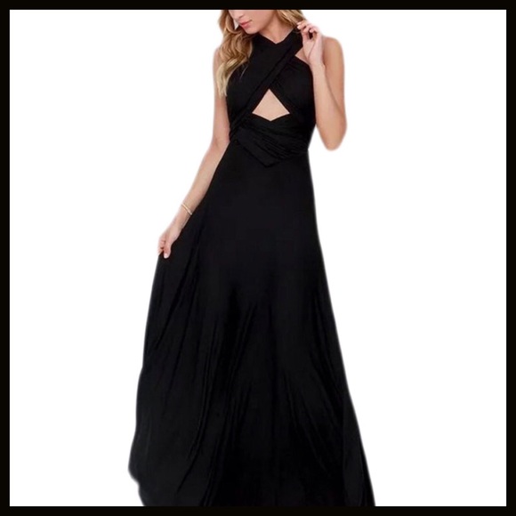 1 LEFT‼️Multi Way Maxi Dress🎄HP🎄 - Picture 2 of 4