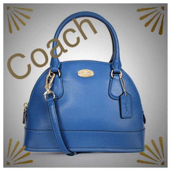 Coach Handbags - Authentic Coach Cora Mini Dome Satchel