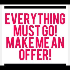All reasonable offers considered!