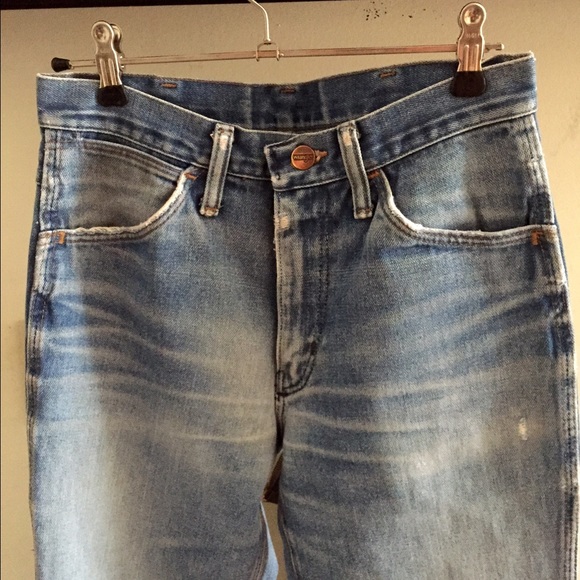 Wrangler Vintage High Waisted Flare Jeans