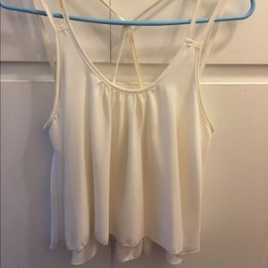 Off white tank