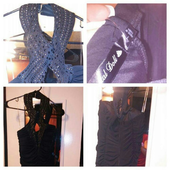 Adorable embelished sexy dress 7/8. And a 9. Check - Picture 1 of 1