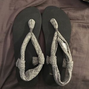 Sanuk Sling Sandals - Never Worn