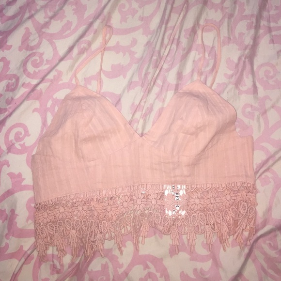 Crotchet crop top