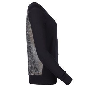 SALE All Saints Ditsy Cardigan with Sheer Back SALE All Saints Ditsy Cardigan with Sheer Back
