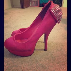 Hot Pink Sexy Pumps