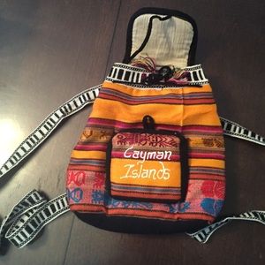 Boho Mini-Backpack from the Cayman Islands