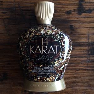14K Gold Rush Tanning Lotion
