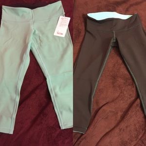 Lululemon Wunder Under Reversible NWT Sz 10