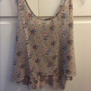 Floral tank