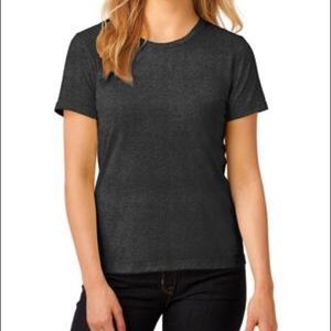 American Apparel: Gray blend lightweight tee